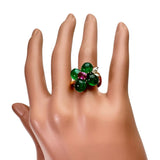 13号 カボションエメラルド ダイヤモンド リング・指輪 K18ゴールド 18金 8.2g レディース
【中古】【真子質店】【NN】




【IKxx】