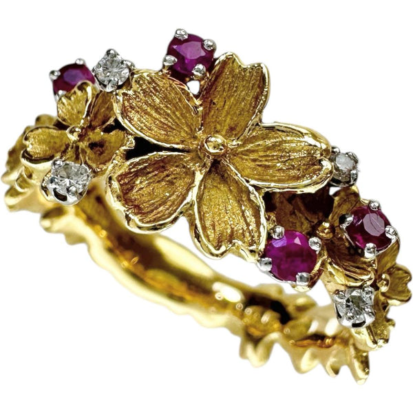 16号【IWAKURA KOJI/岩倉康二】 フラワー/花デザイン ルビー ダイヤモンド 0.05ct リング・指輪 K18ゴールド 18金/Pt900プラチナ 6.0g レディース
【中古】【真子質店】【BL】




【IYIK】