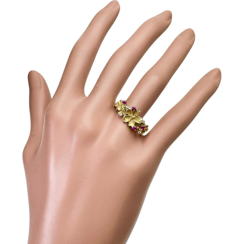 16号【IWAKURA KOJI/岩倉康二】 フラワー/花デザイン ルビー ダイヤモンド 0.05ct リング・指輪 K18ゴールド 18金/Pt900プラチナ 6.0g レディース
【中古】【真子質店】【BL】




【IYIK】