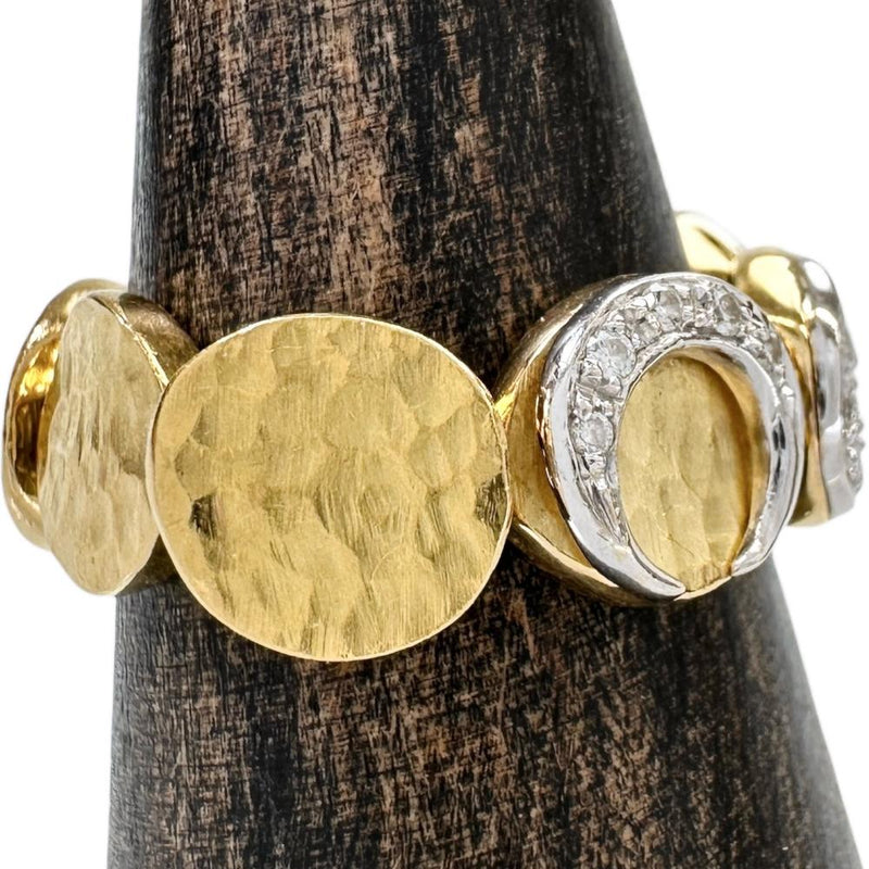 13.5号 【VENDORAFA/ヴェンドラファ】ハンマード/ハンマー打ち イタリアンジュエリー リング・指輪 K18ゴールド 18金 7.5g レディース
【中古】【真子質店】【BL】




【IMaMaI】