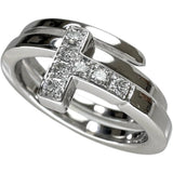 11号【TIFFANY&Co./ティファニー】 Tスクエア ラップリング ダイヤモンド 0.10ct リング・指輪 K18WGホワイトゴールド 18金 8.1g レディース
【中古】【真子質店】【GD】




【IKYx】