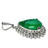 エメラルド 12.24ct ダイヤモンド 計1.48ct ペンダントトップ Pt900プラチナ/（Pm900刻印) 11.6g レディース
【中古】【真子質店】【NN】




【KTYx】