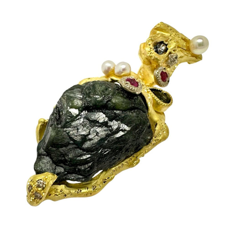 サファイア(原石) 29.4ct ガーネット 計0.41ct ルビー 計0.12ct ペンダントトップ K18ゴールド 18金/K18WGホワイトゴールド 18金 18.1g レディース
【中古】【真子質店】【NN】




【TMaIx】