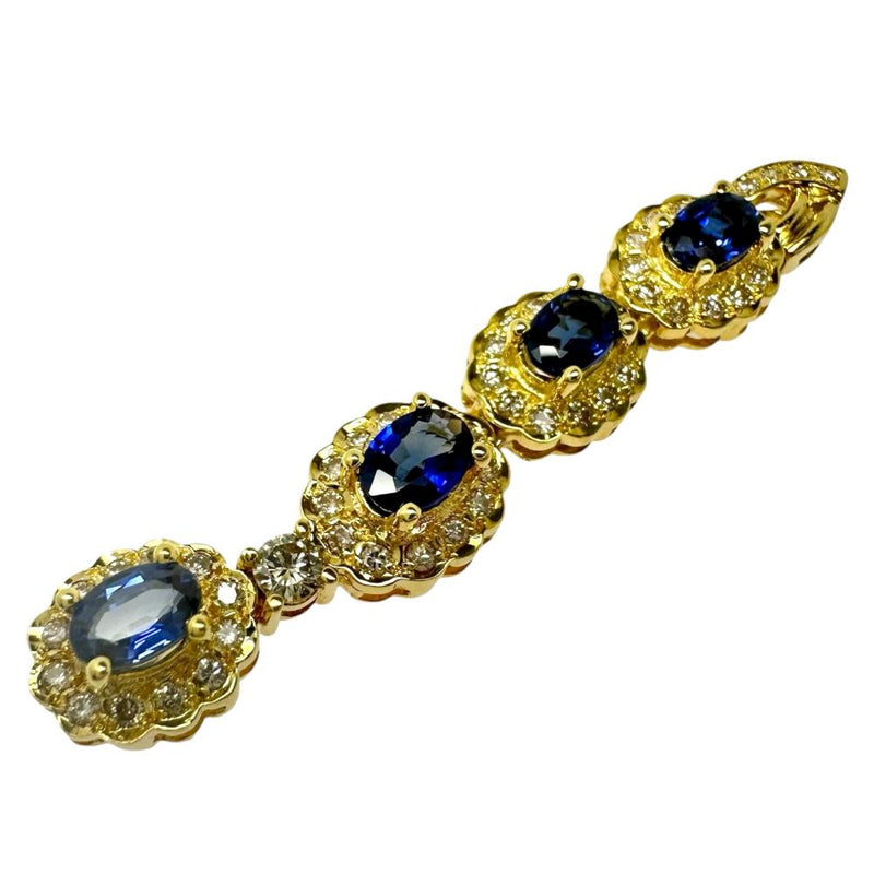 サファイア 計2.07ct ダイヤモンド 計0.67ct ペンダントトップ K18ゴールド 18金 7.8g レディース
【中古】【真子質店】【NN】




【IMoDx】