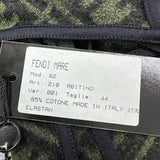 【FENDI/フェンディ】 ズッカ柄 カシュクール ワンピース コットン/（85％コットン/15％エラスタン） カーキ レディース【中古】【真子質店】【GD】




【Yx】