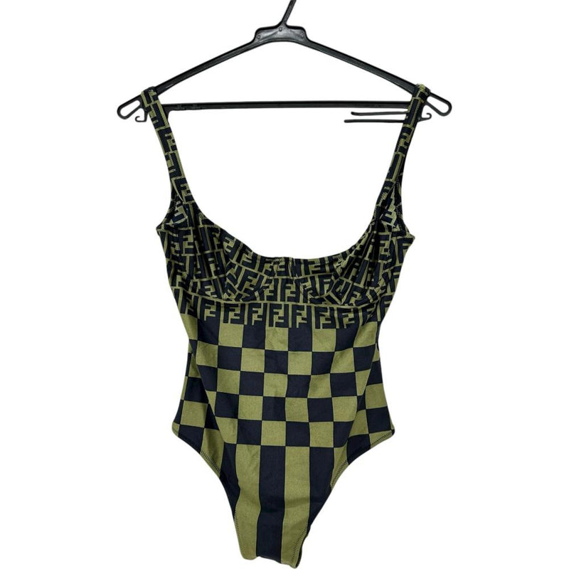 【FENDI/フェンディ】 ズッカ柄　水着/スイムウエア その他セット ナイロン/（POLYAMID80%/ELASTHAN20%） グリーン/ダークネイビー レディース【中古】【真子質店】【GD】




【Dx】
