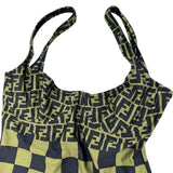 【FENDI/フェンディ】 ズッカ柄　水着/スイムウエア その他セット ナイロン/（POLYAMID80%/ELASTHAN20%） グリーン/ダークネイビー レディース【中古】【真子質店】【GD】




【Dx】