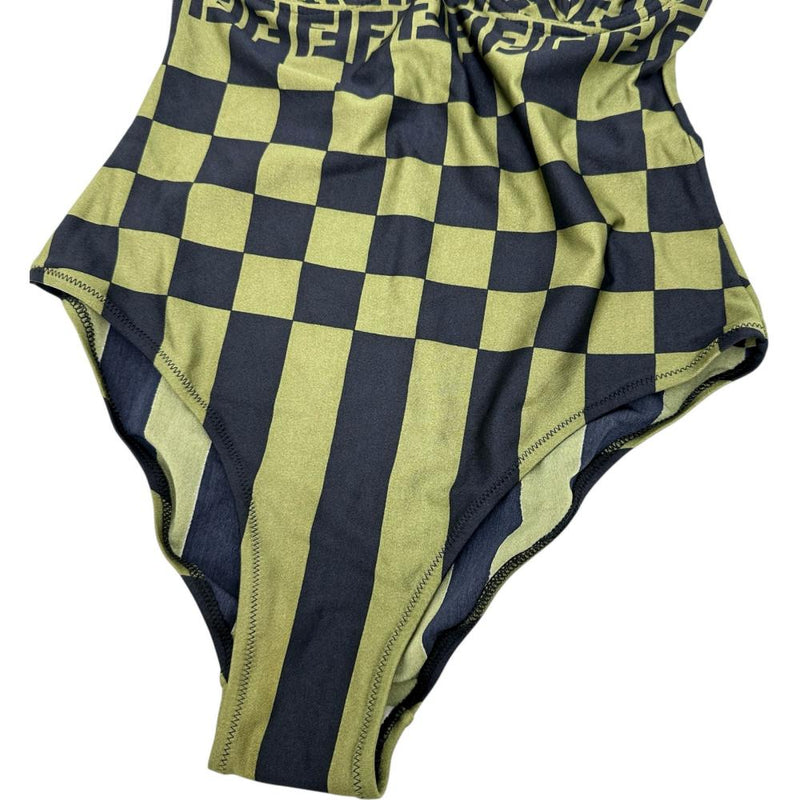 【FENDI/フェンディ】 ズッカ柄　水着/スイムウエア その他セット ナイロン/（POLYAMID80%/ELASTHAN20%） グリーン/ダークネイビー レディース【中古】【真子質店】【GD】




【Dx】