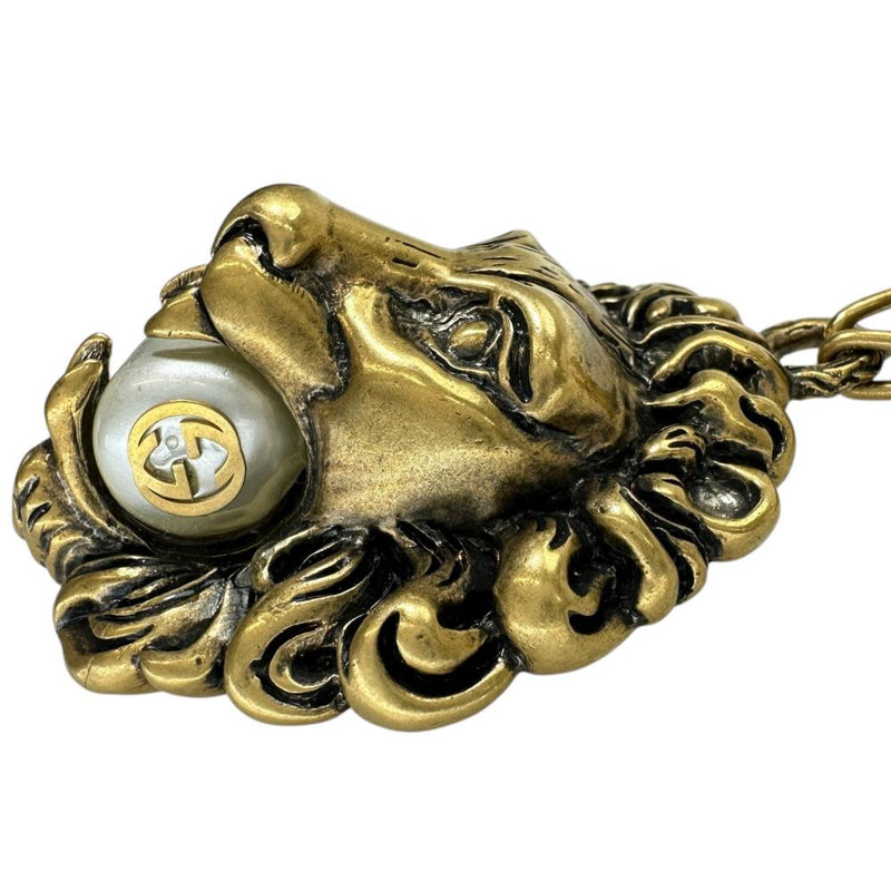 【GUCCI/グッチ】 ライオンヘッド ライオンモチーフ ロング フェイクパール16mm ネックレス GP 127.9g 87.5cm ユニセックス
【中古】【真子質店】【GD】




【Mox】