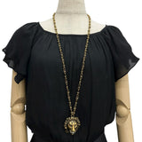 【GUCCI/グッチ】 ライオンヘッド ライオンモチーフ ロング フェイクパール16mm ネックレス GP 127.9g 87.5cm ユニセックス
【中古】【真子質店】【GD】




【Mox】