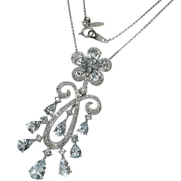 アクアマリン 3.58ct ダイヤモンド 0.44ct ネックレス K18WGホワイトゴールド 18金 8.4g 50cm レディース
【中古】【真子質店】【NN】




【IMaDT】