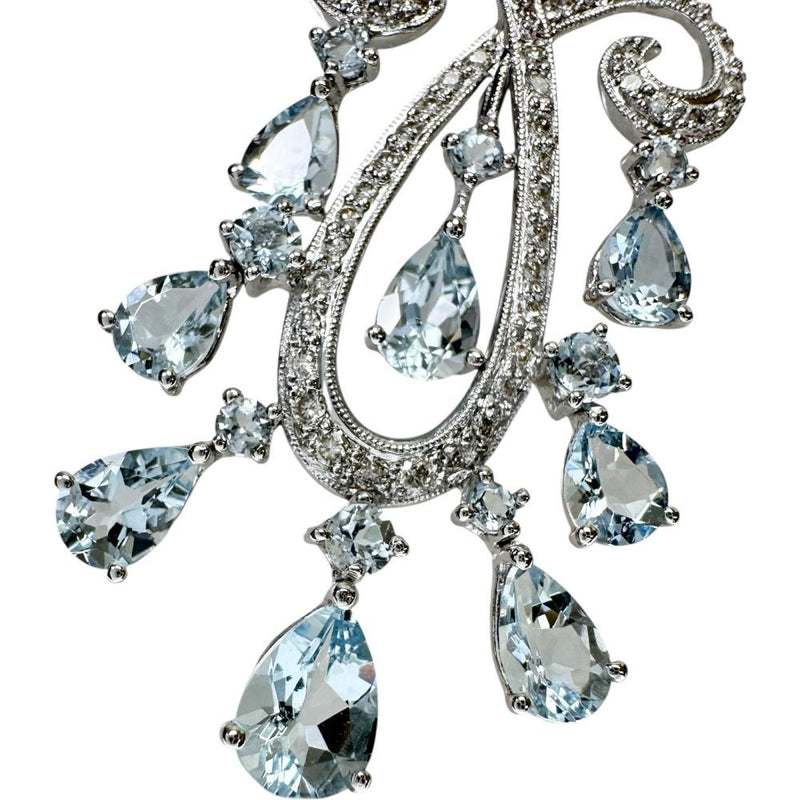 アクアマリン 3.58ct ダイヤモンド 0.44ct ネックレス K18WGホワイトゴールド 18金 8.4g 50cm レディース
【中古】【真子質店】【NN】




【IMaDT】