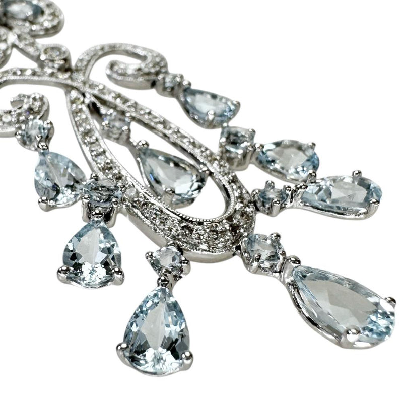 アクアマリン 3.58ct ダイヤモンド 0.44ct ネックレス K18WGホワイトゴールド 18金 8.4g 50cm レディース
【中古】【真子質店】【NN】




【IMaDT】