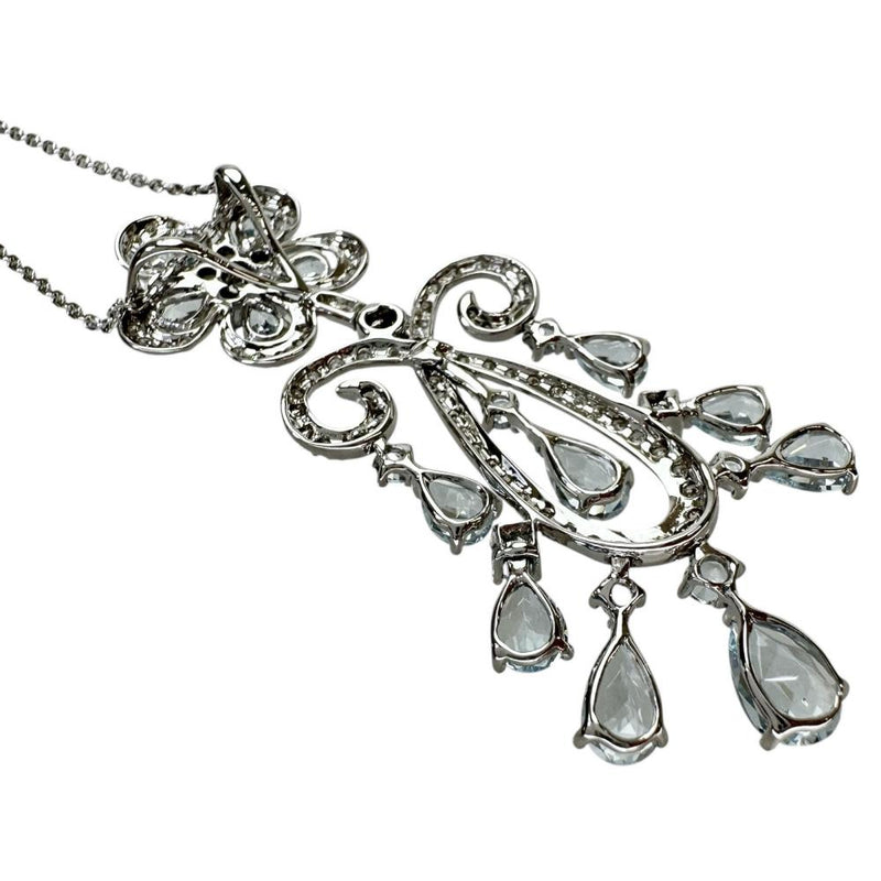 アクアマリン 3.58ct ダイヤモンド 0.44ct ネックレス K18WGホワイトゴールド 18金 8.4g 50cm レディース
【中古】【真子質店】【NN】




【IMaDT】