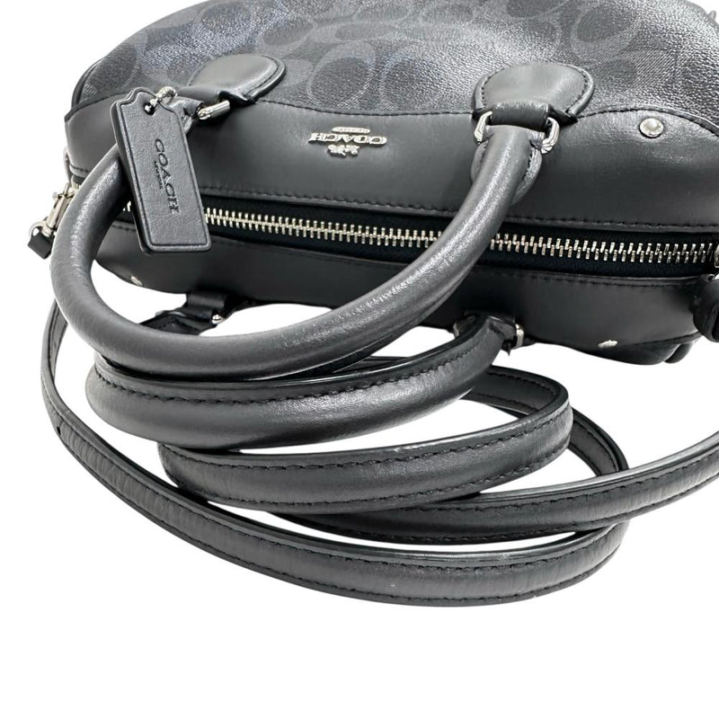 【COACH/コーチ】 F57672 シグネチャー ミニボストン ショルダー 2way ボストンバッグ キャンバス/レザー ネイビー レディース【中古】【真子質店】【BL】




【Mox】