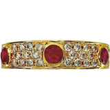 12.5号 フルサークル ルビー 0.70ct ダイヤモンド 0.62ct リング・指輪 K18YGイエローゴールド 18金 4.1g レディース
【中古】【真子質店】【NN】




【MixMa】