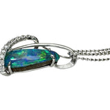 2連チェーン ボルダーオパール 2.45ct ダイヤモンド 0.10ct ネックレス K18WGホワイトゴールド 18金 4.7g 45cm レディース
【中古】【真子質店】【NN】




【IIMoMo】