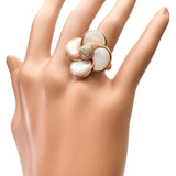 12号 花/フラワーモチーフ シェル ダイヤモンド 0.34ct リング・指輪 K18PGピンクゴールド 18金 11.9g レディース
【中古】【真子質店】【NN】




【IKxMo】