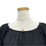 さくらんぼ/チェリーモチーフ ルビー 0.70ct ピンクサファイア 0.30ct グリーンガーネット 0.12ct ネックレス K18ゴールド 18金 4.2g 45cm レディース
【中古】【真子質店】【NN】




【MiMaY】