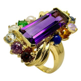 13号 誕生石12石 アメジスト マルチカラーストーン ダイヤモンド 計0.12ct リング・指輪 K18ゴールド 18金 8.9g レディース
【中古】【真子質店】【NN】




【IDMoT】