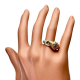 13.5号 パンサーデザイン エメラルド 0.05ct ルビー 0.15ct サファイア/ダイヤモンド 0.10/0.04ct リング・指輪 K18ゴールド 18金 5.4g レディース
【中古】【真子質店】【NN】




【STD】