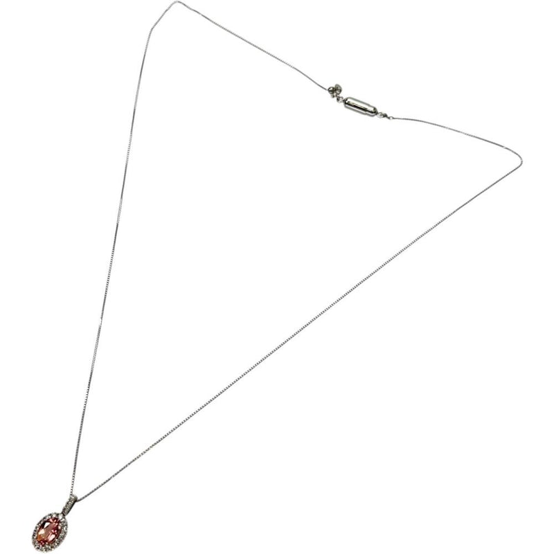 インペリアルトパーズ 0.94 ct ダイヤモンド 0.23ct ネックレス Pt900プラチナ/Pt850プラチナ/K18WGホワイトゴールド (マグネット部分) 4.1g 45cm レディース
【中古】【真子質店】【NN】




【MoTMi】