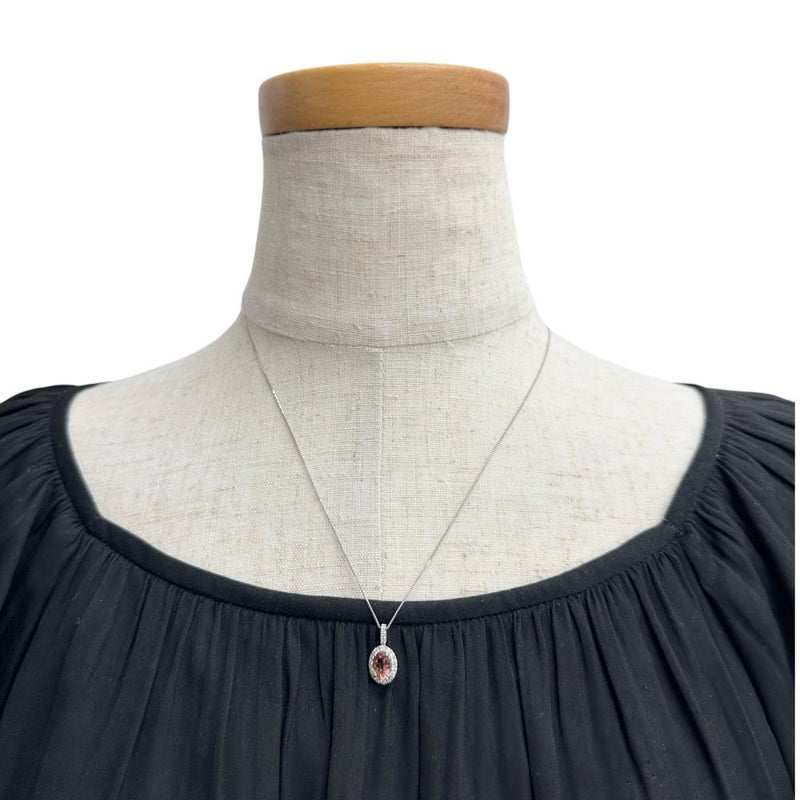 インペリアルトパーズ 0.94 ct ダイヤモンド 0.23ct ネックレス Pt900プラチナ/Pt850プラチナ/K18WGホワイトゴールド (マグネット部分) 4.1g 45cm レディース
【中古】【真子質店】【NN】




【MoTMi】