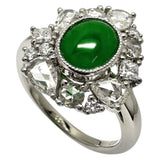 11号 ヒスイ 0.856ct ダイヤモンド 計0.91ct リング・指輪 Pt950プラチナ 6.8g レディース
【中古】【真子質店】【NN】




【IxMoY】