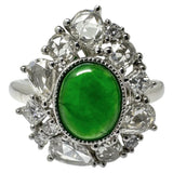 11号 ヒスイ 0.856ct ダイヤモンド 計0.91ct リング・指輪 Pt950プラチナ 6.8g レディース
【中古】【真子質店】【NN】




【IxMoY】