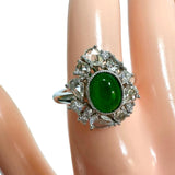 11号 ヒスイ 0.856ct ダイヤモンド 計0.91ct リング・指輪 Pt950プラチナ 6.8g レディース
【中古】【真子質店】【NN】




【IxMoY】