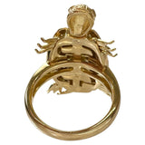 11号 亀モチーフ ダイヤモンド 0.18ct シェル（ブラック染） リング・指輪 K18ゴールド 18金 10.9g レディース
【中古】【真子質店】【NN】




【IKMaMi】