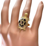 11号 亀モチーフ ダイヤモンド 0.18ct シェル（ブラック染） リング・指輪 K18ゴールド 18金 10.9g レディース
【中古】【真子質店】【NN】




【IKMaMi】