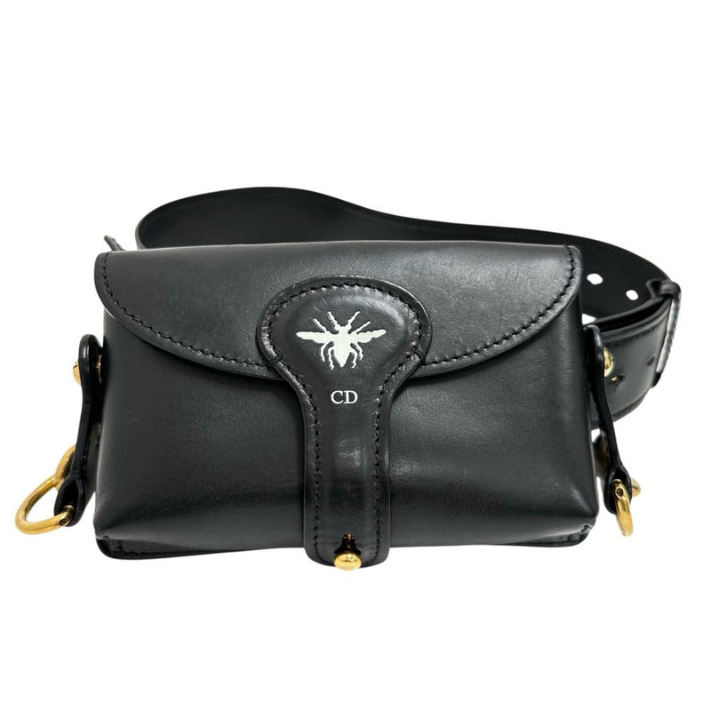 【Christian Dior/クリスチャンディオール】 ビー ショルダーバッグ レザー ブラック ユニセックス【中古】【真子質店】【BL】




【YxMo】