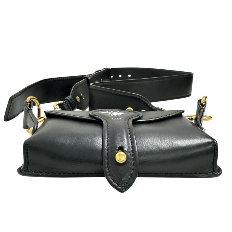 【Christian Dior/クリスチャンディオール】 ビー ショルダーバッグ レザー ブラック ユニセックス【中古】【真子質店】【BL】




【YxMo】