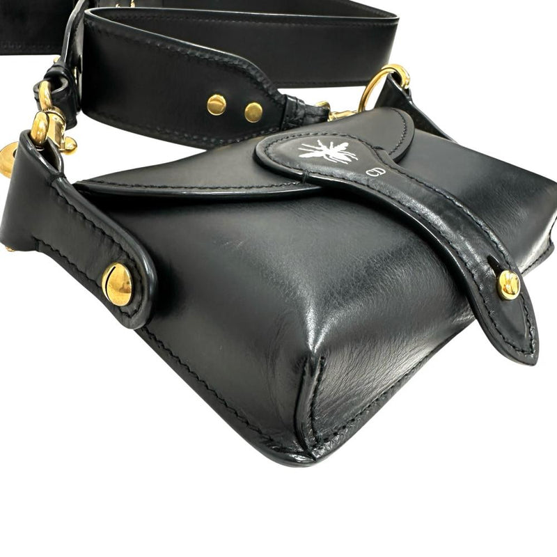 【Christian Dior/クリスチャンディオール】 ビー ショルダーバッグ レザー ブラック ユニセックス【中古】【真子質店】【BL】




【YxMo】