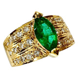 14.5号 エメラルド 0.52ct ダイヤモンド 0.36ct リング・指輪 K18ゴールド 18金 5.7g レディース
【中古】【真子質店】【NN】




【SYMi】