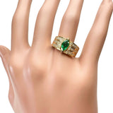 14.5号 エメラルド 0.52ct ダイヤモンド 0.36ct リング・指輪 K18ゴールド 18金 5.7g レディース
【中古】【真子質店】【NN】




【SYMi】