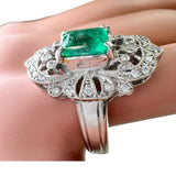 17号 エメラルド 2.01ct ダイヤモンド 0.28ct リング・指輪 Pt900プラチナ 14.7g レディース
【中古】【真子質店】【NN】




【IMoDx】