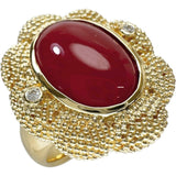 12号 赤珊瑚 ダイヤモンド 0.04ct リング・指輪 K18ゴールド 18金 15.0g レディース
【中古】【真子質店】【NN】




【TMaIx】