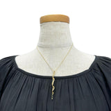 蛇/スネークモチーフ ダイヤモンド 0.3ct ネックレス K18ゴールド 18金 5.8g 41cm レディース
【中古】【真子質店】【NN】




【SKS】