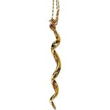 蛇/スネークモチーフ ダイヤモンド 0.3ct ネックレス K18ゴールド 18金 5.8g 41cm レディース
【中古】【真子質店】【NN】




【SKS】