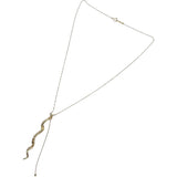 蛇/スネークモチーフ ダイヤモンド 0.3ct ネックレス K18ゴールド 18金 5.8g 41cm レディース
【中古】【真子質店】【NN】




【SKS】