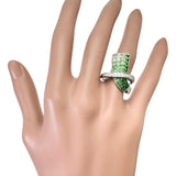 14号 グリーンガーネット 3.20ct ダイヤモンド 0.40ct リング・指輪 K18WGホワイトゴールド 18金 11.6g レディース
【中古】【真子質店】【NN】




【ISTMo】