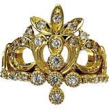 12.5号 王冠風デザイン ダイヤモンド 0.30ct リング・指輪 K18ゴールド 18金 4.8g レディース
【中古】【真子質店】【NN】




【MiID】