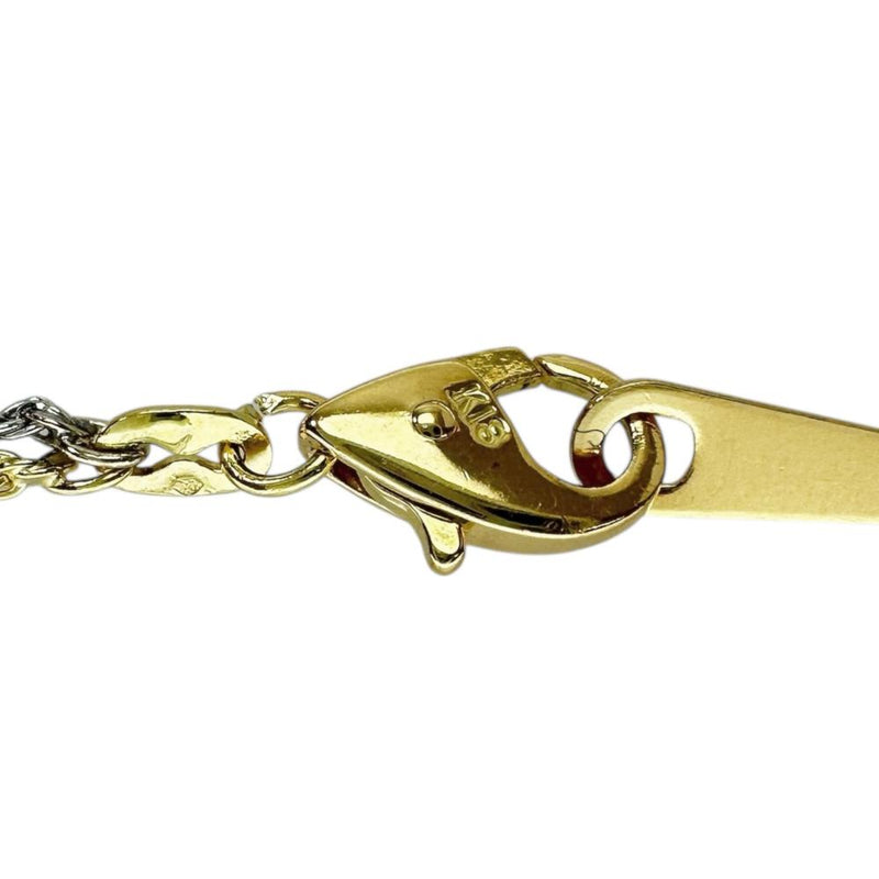 2連チェーン コンビカラー ダイヤモンド ネックレス K18YGイエローゴールド 18金/K18WGホワイトゴールド 18金 11.8g 45cm レディース
【中古】【真子質店】【NN】




【TxMaMo】