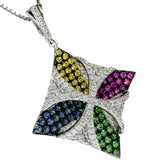 マルチカラーサファイア 1.09ct ダイヤモンド 0.69ct ネックレス K18WGホワイトゴールド 18金 10.9g 45cm レディース
【中古】【真子質店】【NN】




【IMiMiI】