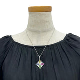 マルチカラーサファイア 1.09ct ダイヤモンド 0.69ct ネックレス K18WGホワイトゴールド 18金 10.9g 45cm レディース
【中古】【真子質店】【NN】




【IMiMiI】