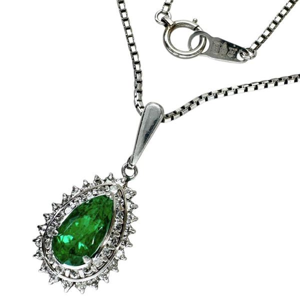 エメラルド 0.83ct ダイヤモンド 0.43ct ネックレス Pt850プラチナ/Pt900プラチナ 7.4g 39cm レディース
【中古】【真子質店】【NN】




【Moxx】