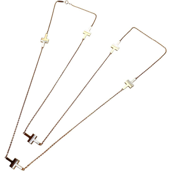 【TIFFANY&Co./ティファニー】 Tトゥ マザーオブパール（ホワイトシェル） ロング ステーションデザイン ネックレス K18PGピンクゴールド 18金 20.4g 86cm レディース
【中古】【真子質店】【GD】




【DMoIx】