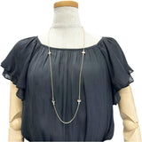 【TIFFANY&Co./ティファニー】 Tトゥ マザーオブパール（ホワイトシェル） ロング ステーションデザイン ネックレス K18PGピンクゴールド 18金 20.4g 86cm レディース
【中古】【真子質店】【GD】




【DMoIx】